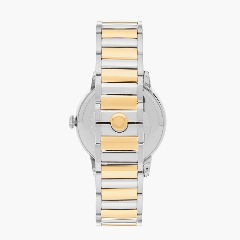 OMAX ساعة أوماكس ماستربيس للرجال - فضي وذهبي - Image 3